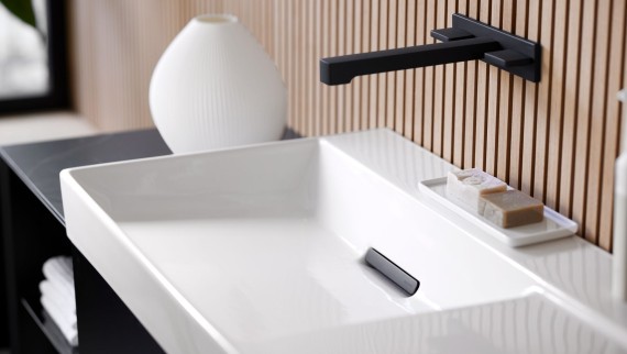 Раковина Geberit ONE с сифоном CleanDrain