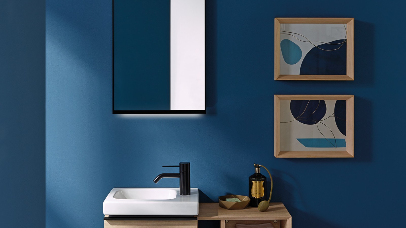 Зоны движения и передвижения особенно важны в маленьких ванных комнатах