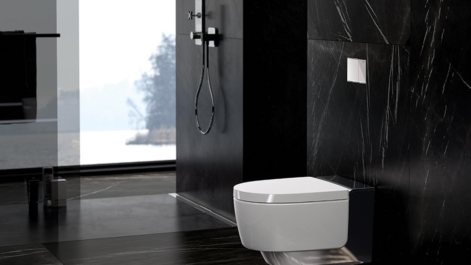 Geberit AquaClean Mera с подключением к сети Geberit AquaClean Mera с подключением к сети