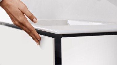Раковина Geberit ONE с тумбой для хранения