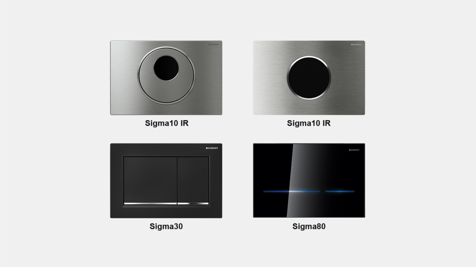 Сенсорные и механические клавиши смыва Geberit Сенсорные и механические клавиши смыва Geberit