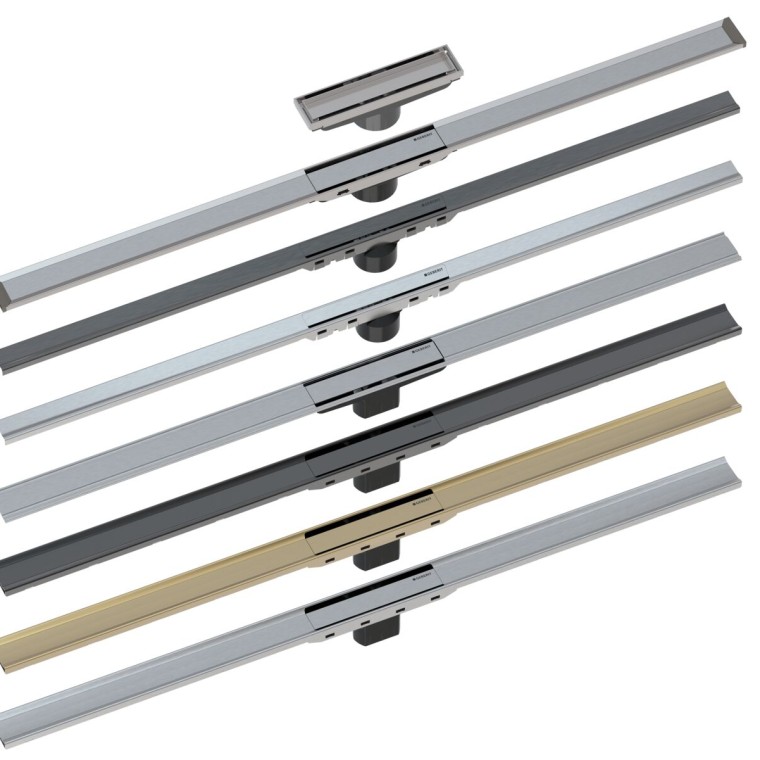 Обзор душевых дренажных каналов Geberit CleanLine Обзор душевых дренажных каналов Geberit CleanLine