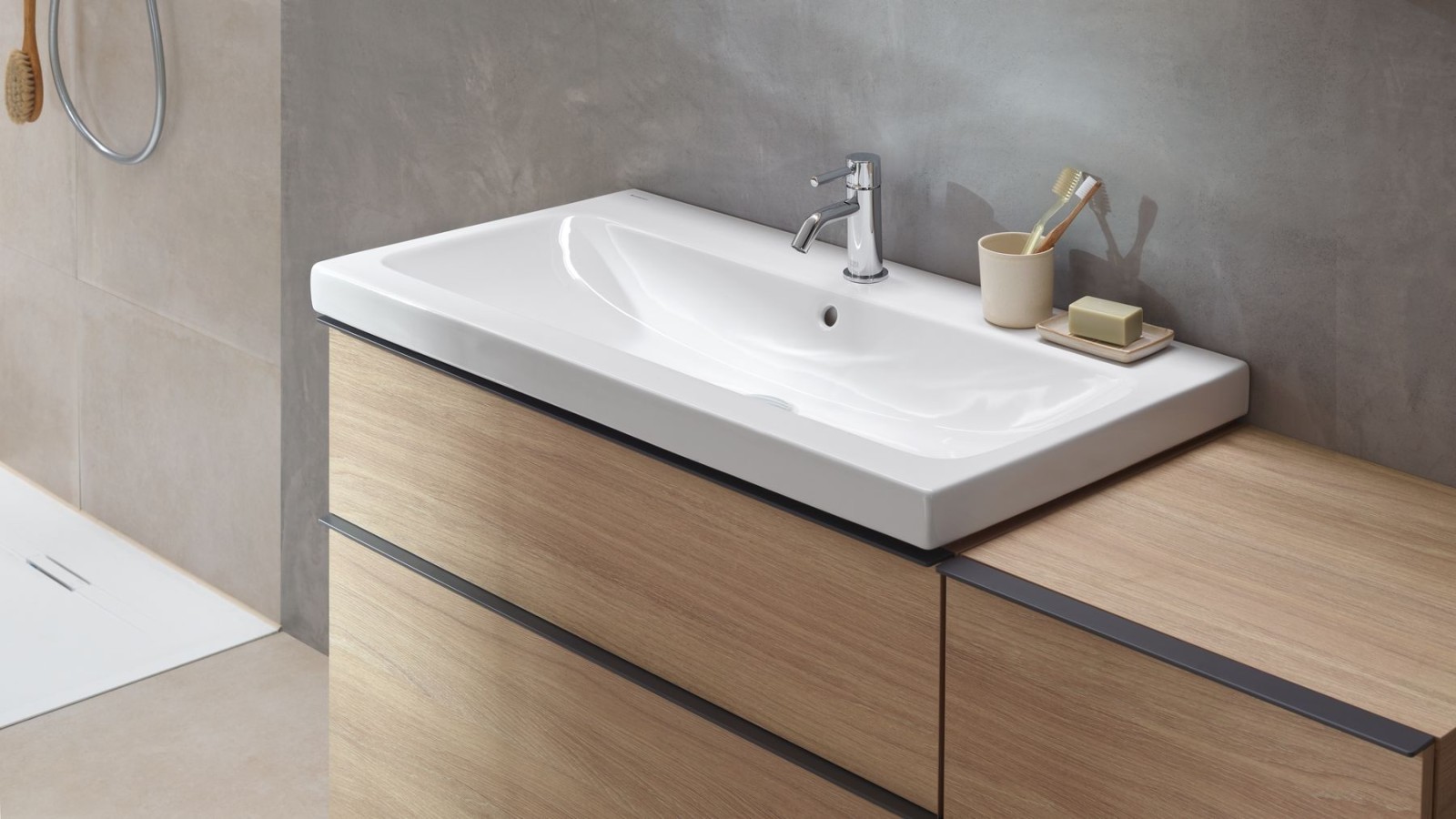 Зона умывания Geberit iCon (© Geberit) Зона умывания Geberit iCon (© Geberit)