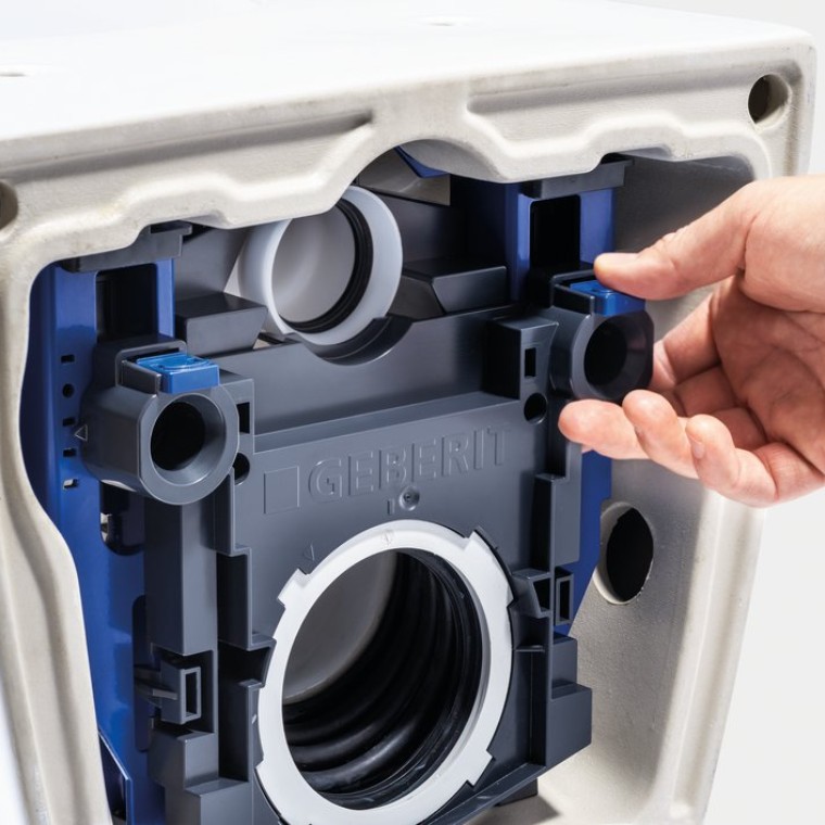 Унитаз Geberit ONE с возможностью регулировки высоты установки