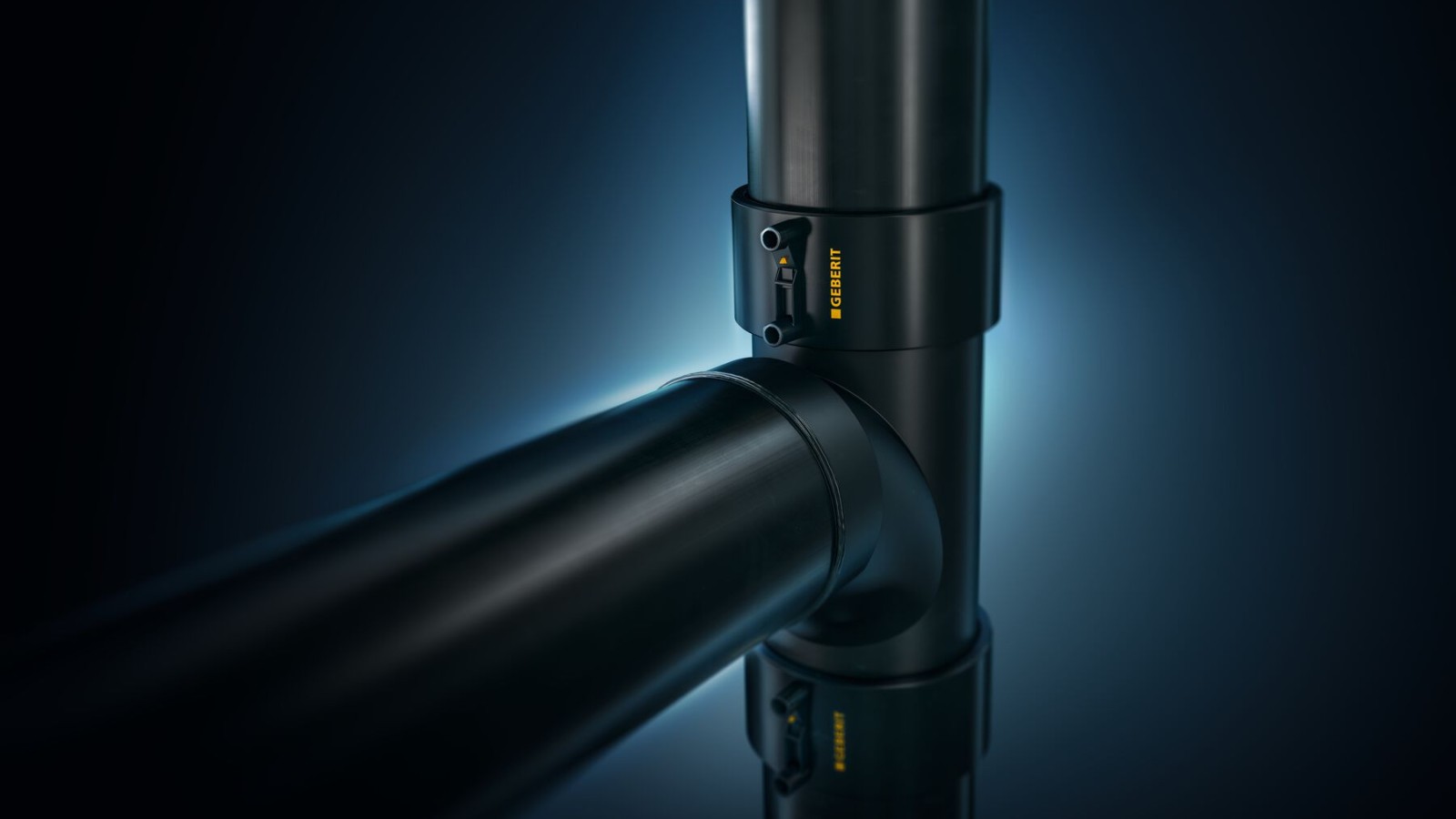 Durable Geberit PE drainage system Durable Geberit PE drainage system