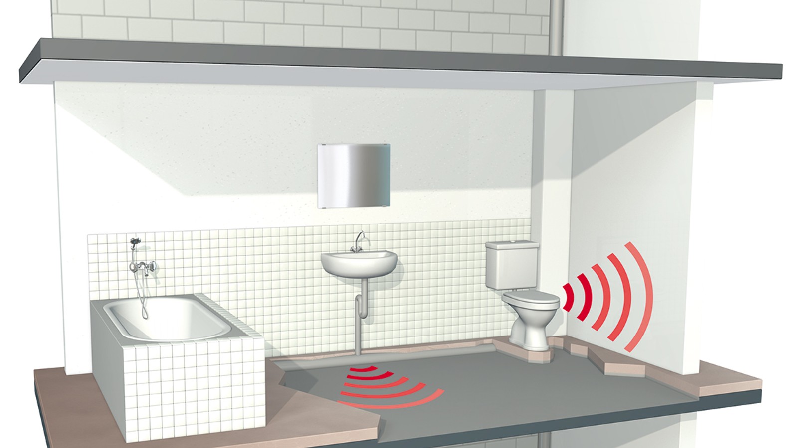 Типичные источники шума в здании