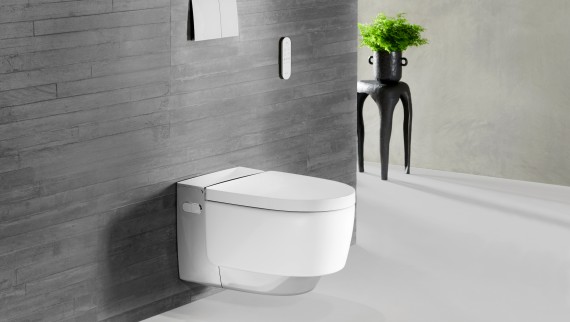 Geberit AquaClean Mera Comfort с Sigma, цвет хром