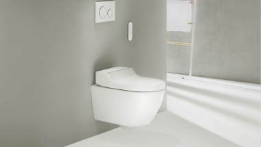 Geberit AquaClean Tuma Comfort с пультом дистанционного управления Sigma20