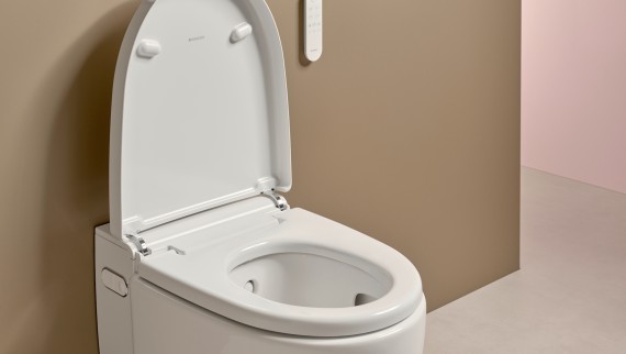 Geberit AquaClean Mera с подогревом сиденья унитаза