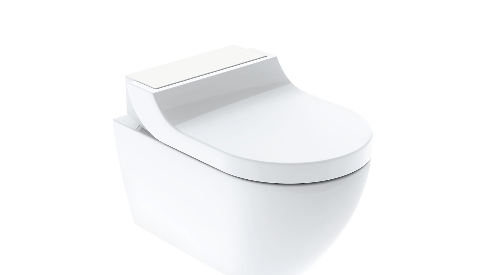 Geberit AquaClean Tuma в белом стекле Geberit AquaClean Tuma в белом стекле