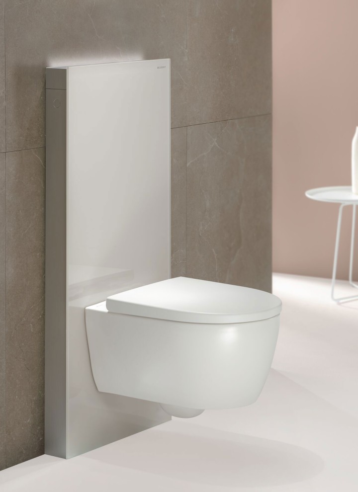 Geberit Monolith это смывной бачок, предназначенный для установки перед стеной Geberit Monolith это смывной бачок, предназначенный для установки перед стеной