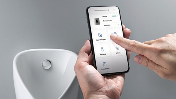 Дистанционное техническое обслуживание через Geberit Connect Дистанционное техническое обслуживание через Geberit Connect