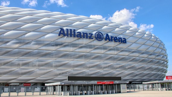 Allianz Арена, Мюнхен, Германия (© Pixabay)