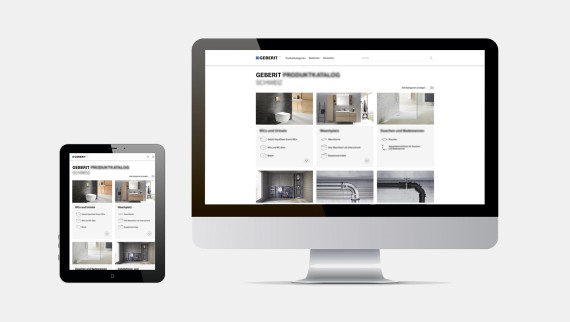 Geberit онлайн каталог - обзор