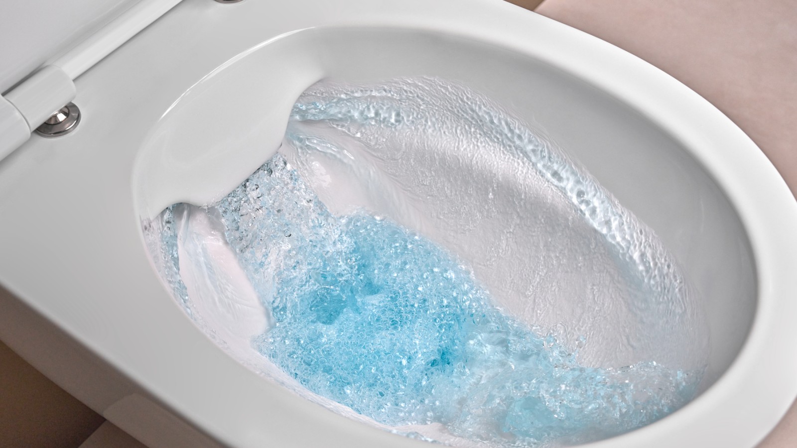Технология Rimfree® в унитазе iCon Технология Rimfree® в унитазе iCon