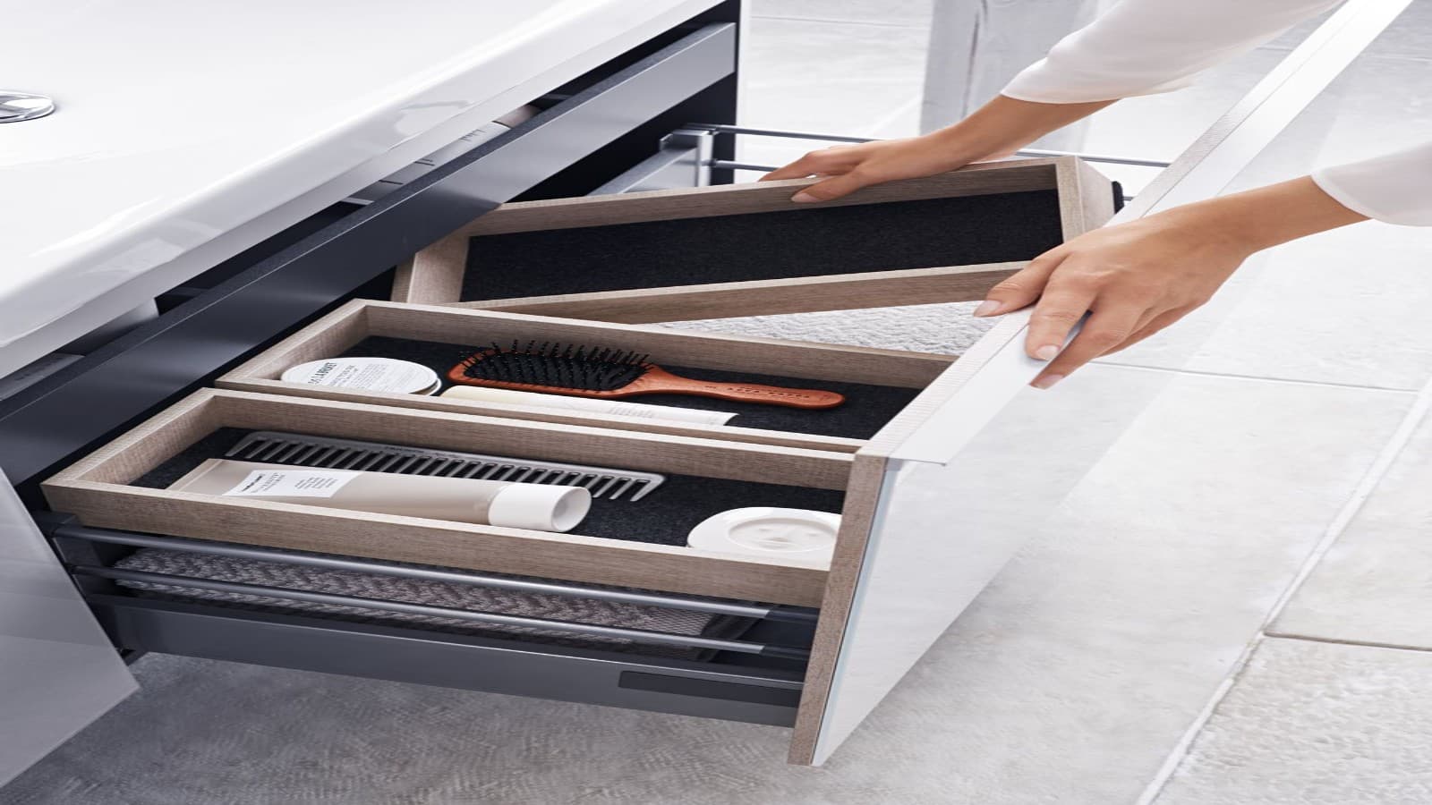 Система хранения в ванной комнате Система хранения в ванной комнате