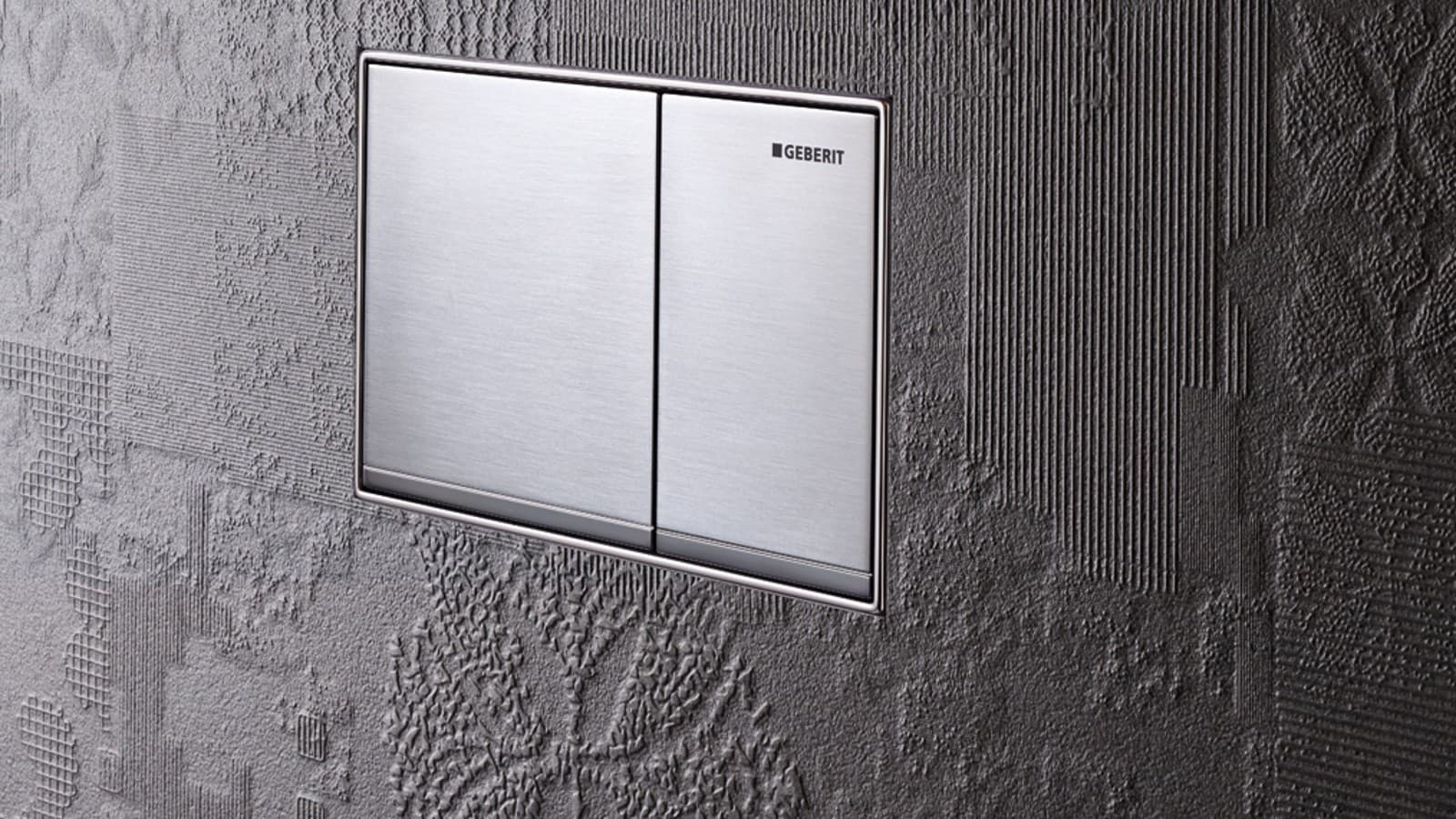 Клавиша смыва Geberit Omega60 вровень со стеной Клавиша смыва Geberit Omega60 вровень со стеной