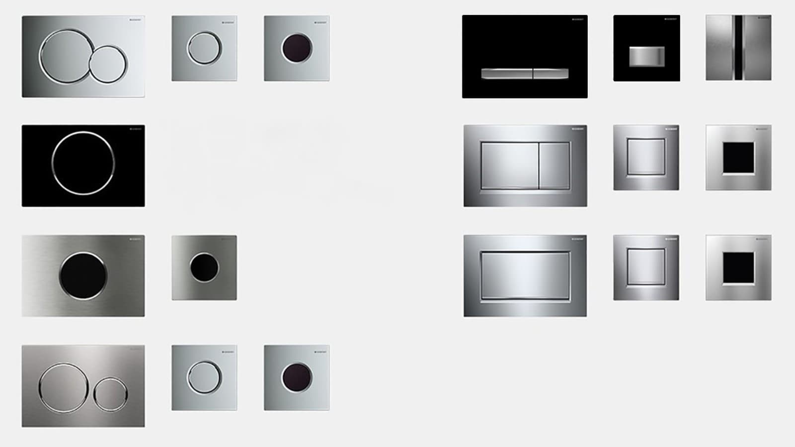 Серии клавиш Geberit Серии клавиш Geberit