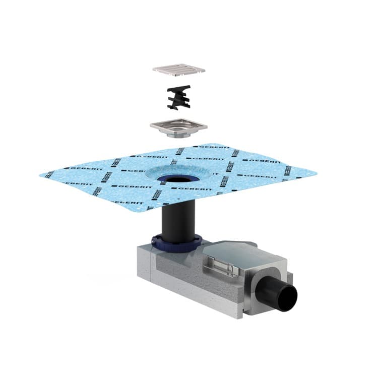 Монтажный комплект Geberit для трапа для душа Монтажный комплект Geberit для трапа для душа