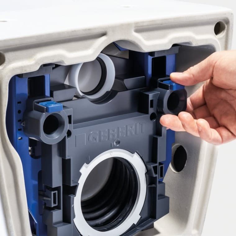 Унитаз Geberit ONE с возможностью регулировки высоты установки Унитаз Geberit ONE с возможностью регулировки высоты установки