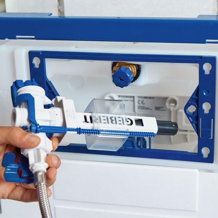 Компактный наливной клапан Geberit Тип 383 Компактный наливной клапан Geberit Тип 383