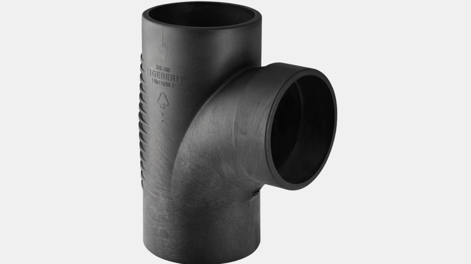 Фитинг Geberit Silent-db20 88.5° со смещенным впуском Фитинг Geberit Silent-db20 88.5° со смещенным впуском