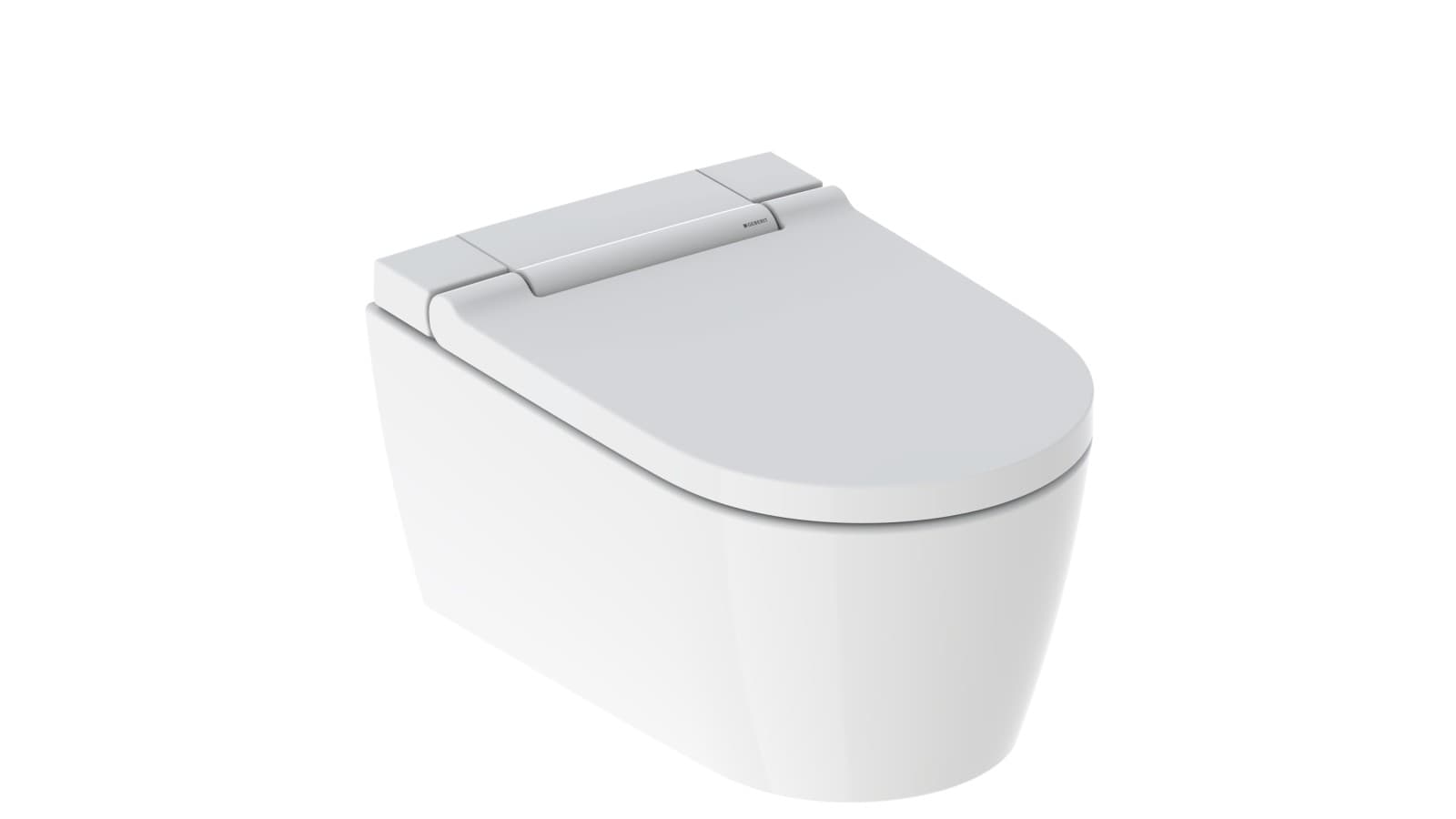 AquaClean Sela с декоративной панелью в цвете «альпийский белый». AquaClean Sela с декоративной панелью в цвете «альпийский белый».