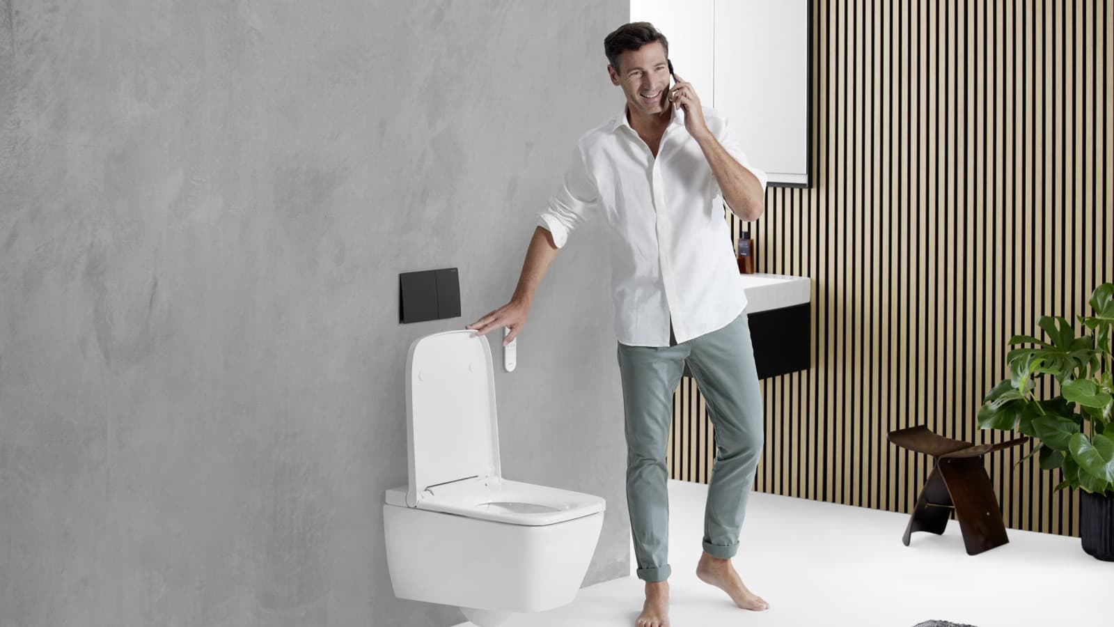 Geberit AquaClean Sela Square с Sigma70 Geberit AquaClean Sela Square с Sigma70