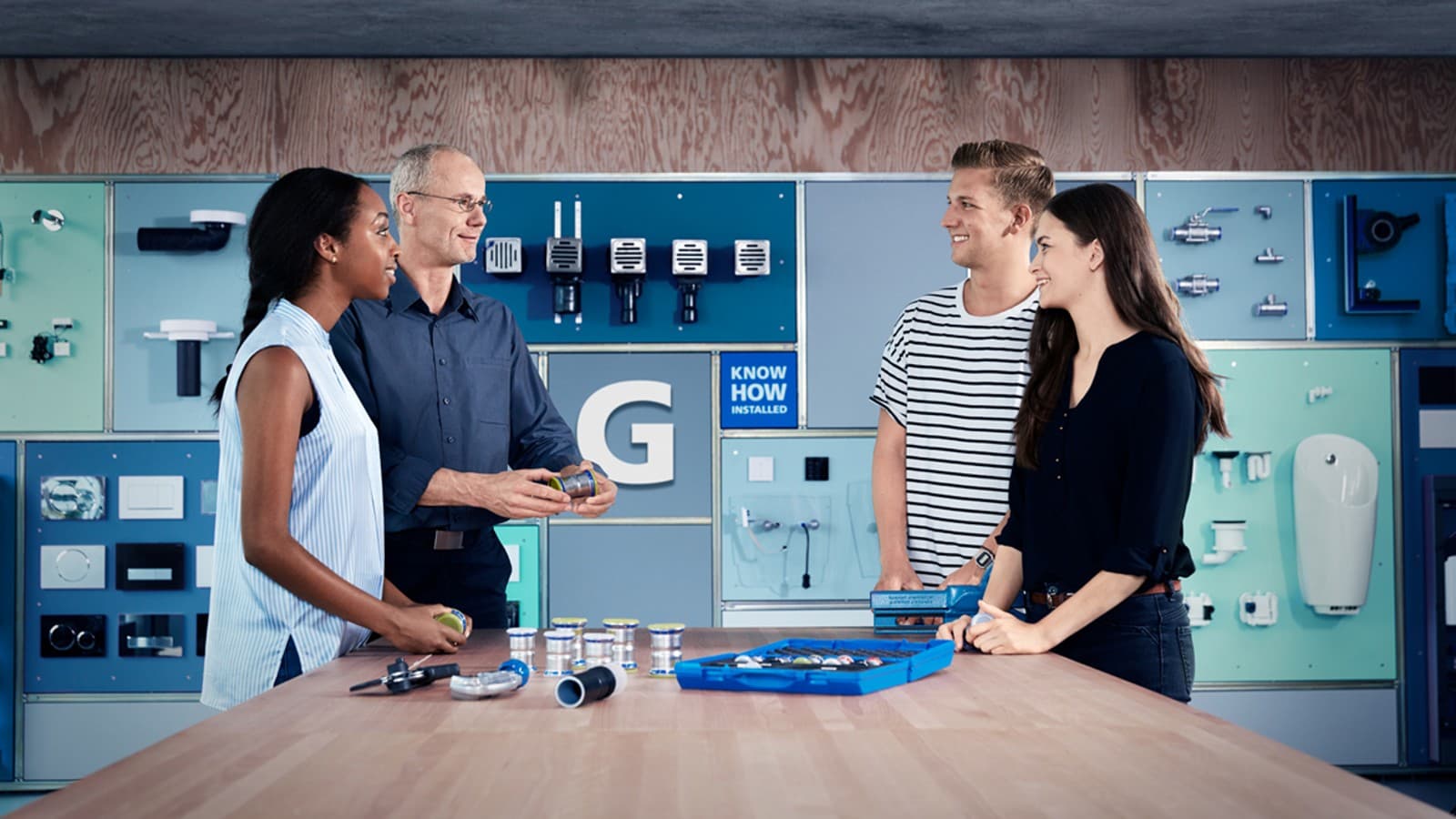 Сотрудники Geberit - общие ценности Сотрудники Geberit - общие ценности