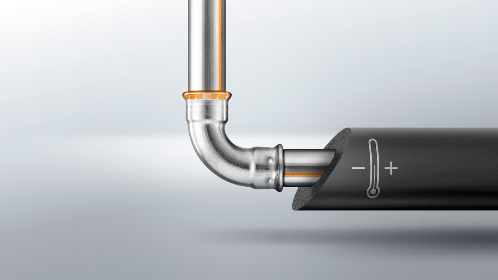 Новая трубопроводная система Geberit Mapress Therm из нержавеющей стали CrTi Новая трубопроводная система Geberit Mapress Therm из нержавеющей стали CrTi